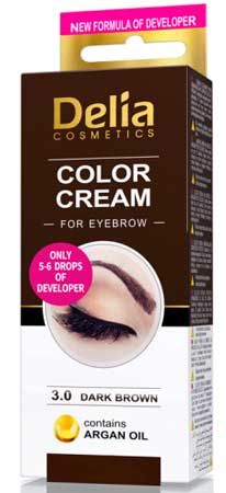 Delia Cosmetics Color Cream Krem Kaş Boyası
